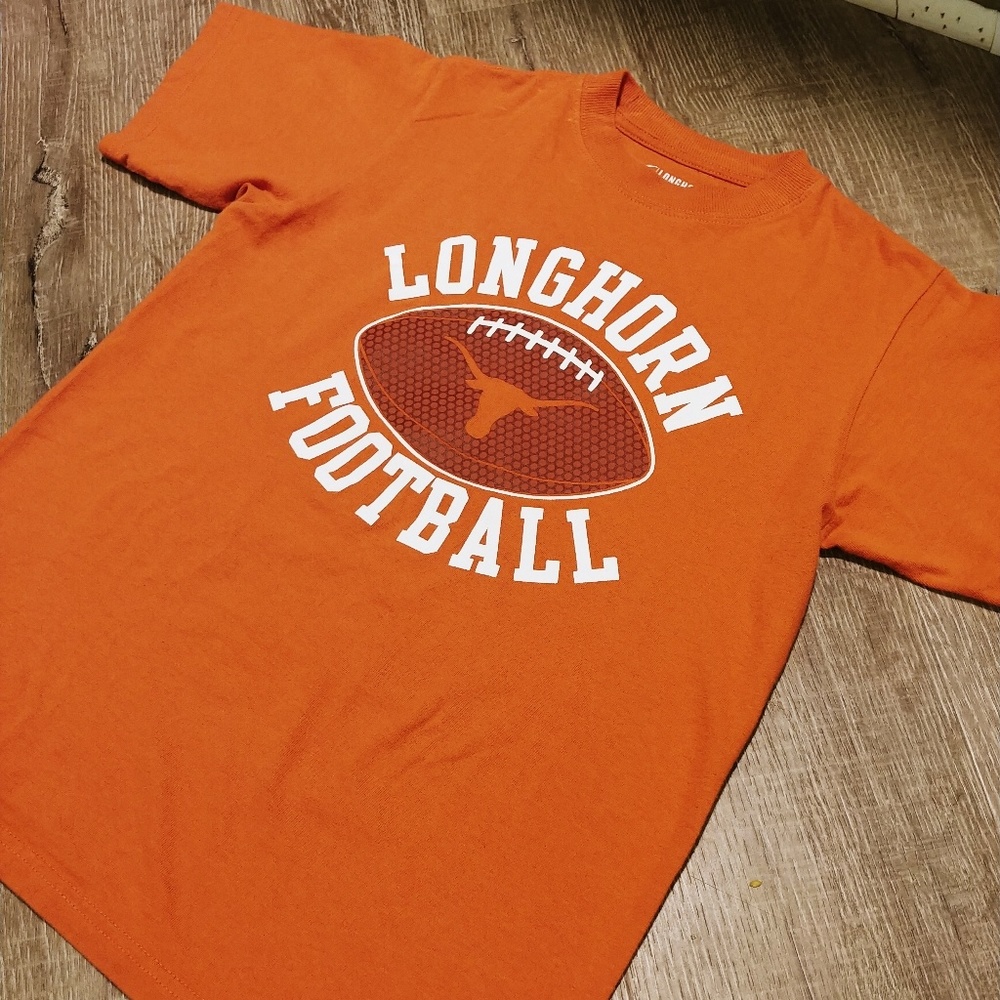 Texas Longhorns Youth Football Tee
